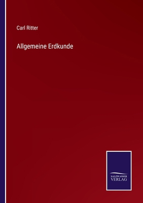 Allgemeine Erdkunde [German] 3375076843 Book Cover