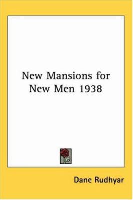 New Mansions for New Men 1938 1417976403 Book Cover