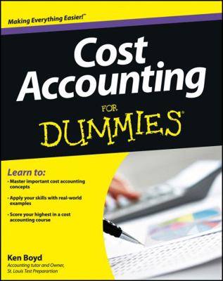 Cost Accounting for Dummies 1118453808 Book Cover