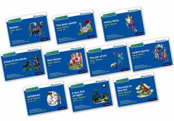 Read Write Inc. Phonics: Blue Set 6 Storybooks ... 0198372124 Book Cover