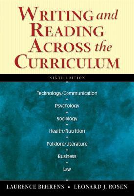 Writing and Reading Across the Curriculum [With... 0321343530 Book Cover