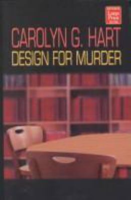 Design for Murder [Large Print] 1587241129 Book Cover