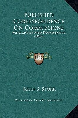 Published Correspondence On Commissions: Mercan... 1169263550 Book Cover