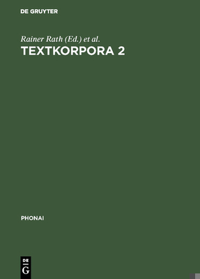 Textkorpora 2: Kindersprache. Texte Italienisch... [German] 3484231327 Book Cover