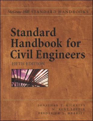 Standard Handbook for Civil Engineers 0071364730 Book Cover