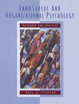 Industrial and Organizational Psychology: Resea... 0471310638 Book Cover