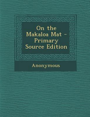 On the Makaloa Mat 1287743455 Book Cover