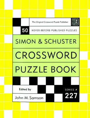 Crossword Puzzle Book, Series 227 0743222679 Book Cover