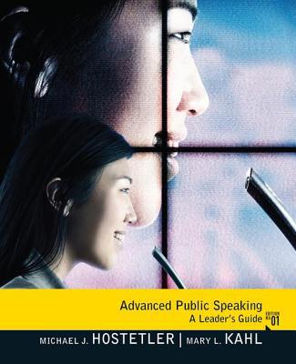 Advanced Public Speaking: A Leader's Guide 0205740014 Book Cover