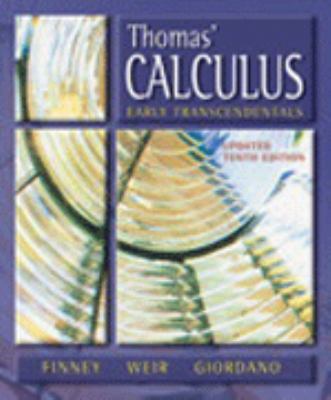 Thomas' Calculus, Early Transcendentals Update 0321169573 Book Cover