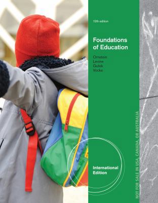 Foundations of Education. Allan Ornstein 1285064321 Book Cover