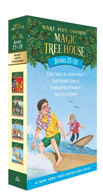 Magic Tree House Books 25-28 Boxed Set: Stage F... 0399549560 Book Cover