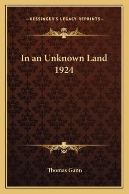 In an Unknown Land 1924 1162734523 Book Cover