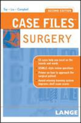 Case Files Surgery 0071463046 Book Cover