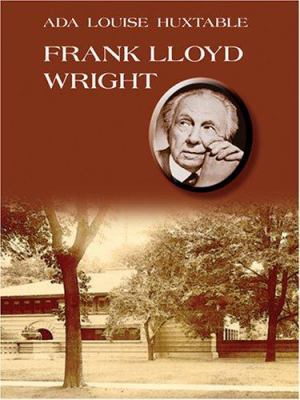 Frank Lloyd Wright [Large Print] 0786271817 Book Cover