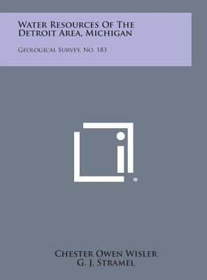 Water Resources of the Detroit Area, Michigan: ... 1258765527 Book Cover