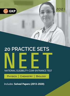 NEET 2021 - 20 Practice Sets (Includes Solved P... 9390187818 Book Cover