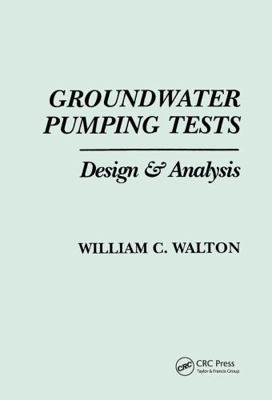 Groundwater Pumping Tests 0873711084 Book Cover