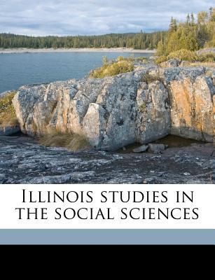 Illinois studies in the social science 1176728237 Book Cover