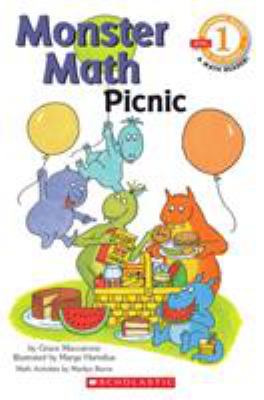 Scholastic Reader Level 1: Monster Math Picnic B00RP6EHG0 Book Cover
