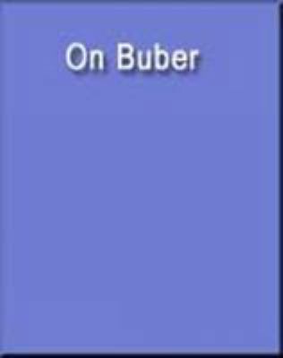 On Buber 053425232X Book Cover