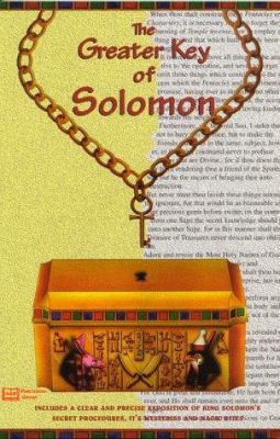 The Greater Key of Solomon 188131667X Book Cover