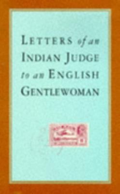Letters Of An Indian Judge 0749312084 Book Cover