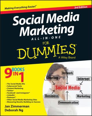 Social Media Marketing All-In-One for Dummies 1118951352 Book Cover