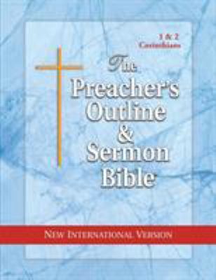 Preacher's Outline & Sermon Bible-NIV-1 & 2 Cor... 1574070835 Book Cover