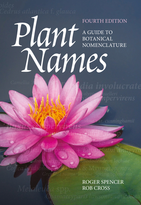 Plant Names: A Guide to Botanical Nomenclature 148631144X Book Cover