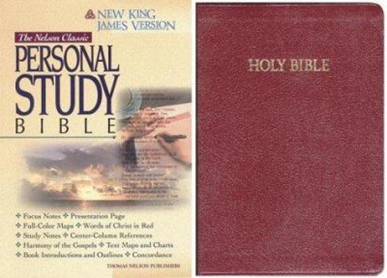 Nelson Classic Personal Study Bible 0840711409 Book Cover