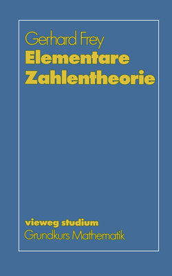 Elementare Zahlentheorie [German] 3528072563 Book Cover