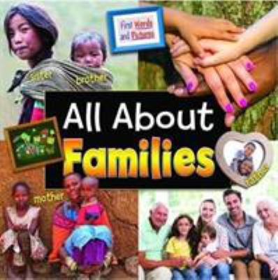 All About Families: First Words and Pictures 2017 Book Cover