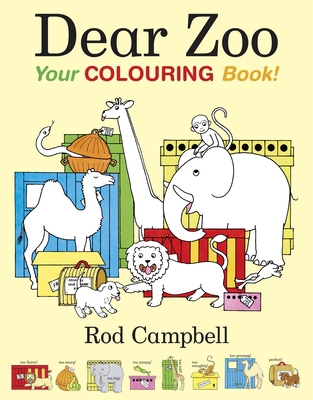 Dear Zoo: Your Colouring Book 103503493X Book Cover