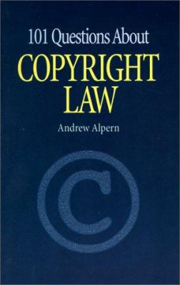 101 Questions about Copyright Law 048640448X Book Cover