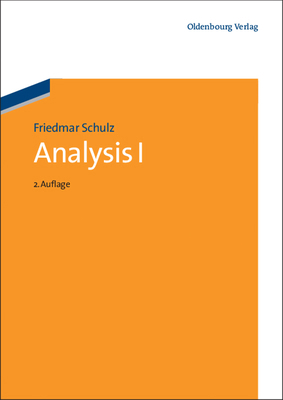 Analysis 1 [German] 3486706772 Book Cover