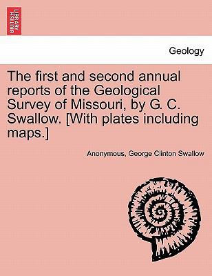 The first and second annual reports of the Geol... 1240907710 Book Cover
