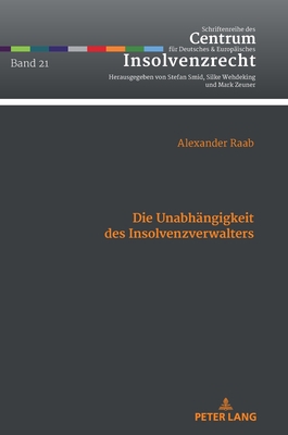 Die Unabhaengigkeit des Insolvenzverwalters [German] 3631860188 Book Cover