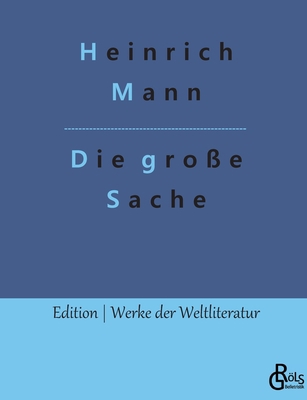 Die große Sache [German] 3988288578 Book Cover