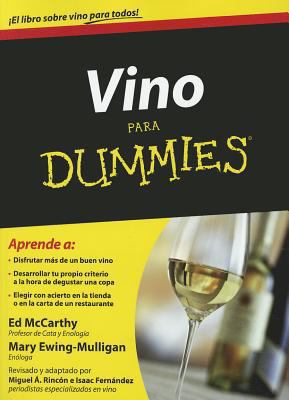 Vino Para Dummies [Spanish] 6070713796 Book Cover