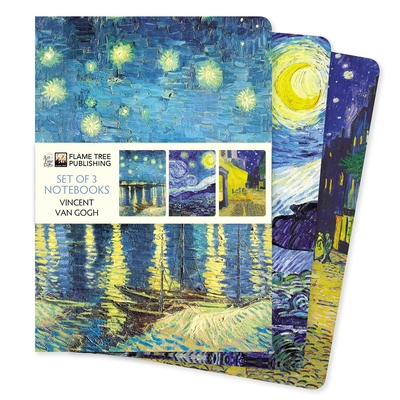 Vincent Van Gogh Set of 3 Standard Notebooks 1804178381 Book Cover