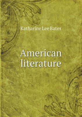 American Literature 5518440200 Book Cover