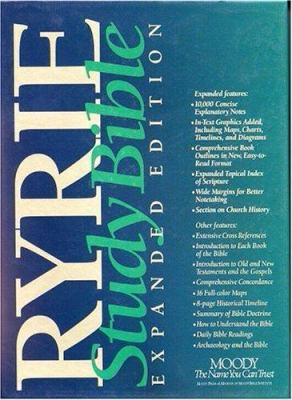 Ryrie Study Bible-NASB 0802438687 Book Cover