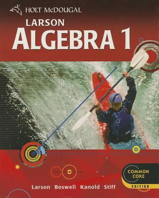 Holt McDougal Larson Algebra 1 0547647131 Book Cover