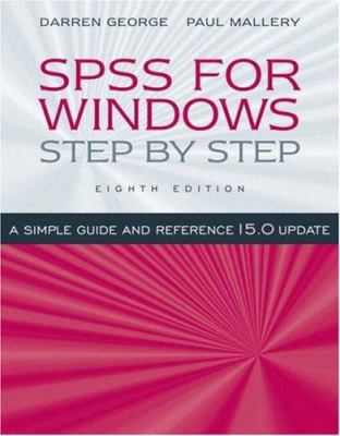 SPSS for Windows Step-by-Step: A Simple Guide a... 0205569072 Book Cover