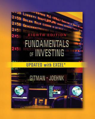 Fundamentals of Investing, Update Eighth Edition 0321200705 Book Cover