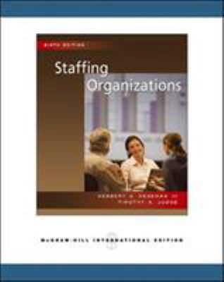 Staffing Organizations 0071263551 Book Cover