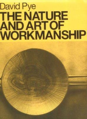 The Nature and Art of Workmanship 0964399903 Book Cover