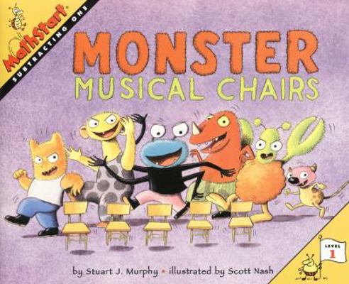 Monster Musical Chairs: Subtracting One 0613314948 Book Cover