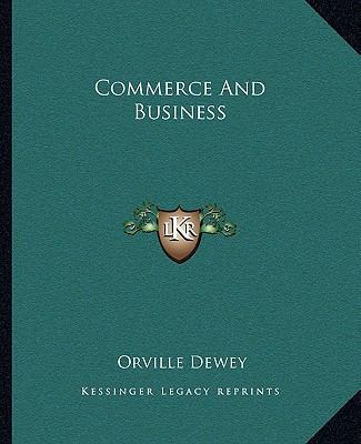 Commerce And Business 116290934X Book Cover